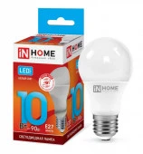 10W Led IN HOME A60-VC Е27 4000К - КОЛОРЛОН ВТД Новосибирск