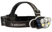 КОСМОС KOC852Lit, аккумуляторный, 2х4Вт T6, 2х2Вт XPE, 2x2Вт COB, Li-ion 2х1200mAh, AB - КОЛОРЛОН ВТД Новосибирск