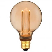 ***HL-2229 HIPER LED VEIN G95 4W 300Lm E27 1800K Amber - КОЛОРЛОН ВТД Новосибирск