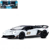 JB1251510 ТМ "Автопанорама" Машинка метал1:24,Lamborghini SVJ, белый,откр.дв,баг,свет,звук - КОЛОРЛОН ВТД Новосибирск