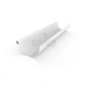 OSNO Желоб полукруглый 3м 125*90мм, Белый (RAL 9003) - КОЛОРЛОН ВТД Новосибирск