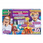 414326 Набор опытов и экспериментов 30-в-1, 5 класс IQ Эксперимент в кор.16шт - КОЛОРЛОН ВТД Новосибирск
