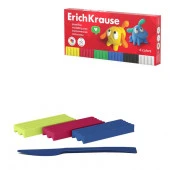 61344 ПЛАСТИЛИН 06 ЦВ, 108 ГР. ERICHKRAUSE JOLLY FRIENDS, СО СТЕКОМ /8/32/ - КОЛОРЛОН ВТД Новосибирск