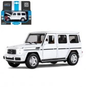 JB1200189 ТМ "Автопанорама" Машинка металлическая 1:32 Mercedes-Benz G350d, белый, откр. капот, пере - КОЛОРЛОН ВТД Новосибирск
