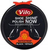 VILO КРЕМ-КРАСКА ДЛЯ ОБУВИ SHOE POLISH В ШАЙБЕ (50 ml) black - КОЛОРЛОН ВТД Новосибирск