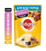 85Г ВЛАЖНЫЙ КОРМ PEDIGREE ДЛЯ СОБАК ЖЕЛЕ С ЯГНЕНКОМ  96110 - КОЛОРЛОН ВТД Новосибирск