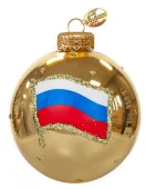 Шар "Триколор", 65 мм., в подарочной упаковке КУ-65-244153 - КОЛОРЛОН ВТД Новосибирск