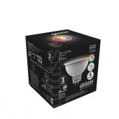 ***6W Лампа Gauss Smart MR16 6W GU5.3 RGBW+dim - КОЛОРЛОН ВТД Новосибирск