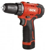 DCK Дрель-шуруповерт аккум бесщеточная KDJZ23-10, 10,8В/2,0 Ач×2, 35 Н.м - КОЛОРЛОН ВТД Новосибирск