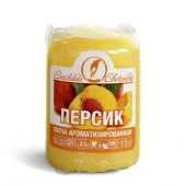 079102 свеча ароматизированная  пеньковая 40х50 "персик"  - КОЛОРЛОН ВТД Новосибирск