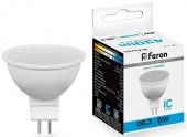5W 230V G5.3 6400K MR16, LB-24 Feron - КОЛОРЛОН ВТД Новосибирск