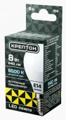 8W Лампа КРЕПТОН LED P45 8W E14 6500K шарик - КОЛОРЛОН ВТД Новосибирск