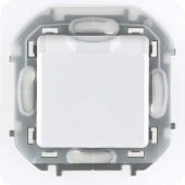 Legrand INSPIRIA Белый Розетка с/з (шторки) с крышкой IP44 673740 - КОЛОРЛОН ВТД Новосибирск