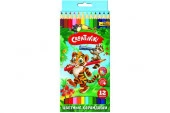Карандаши 12цв. Creativiki КЦ12КР шестигр., дерев. - КОЛОРЛОН ВТД Новосибирск
