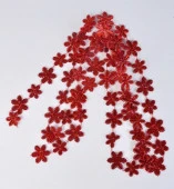 Украшение новогоднее Бусы/Снежинки l=2м d=30мм микс арт.KRMA8092 Код256782 - КОЛОРЛОН ВТД Новосибирск