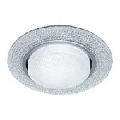 ***Точка с LED подсветкой 20LED*2835 SMD 4000K, 15W GX53,  прозрачный, хром CD4046 с драйвером - КОЛОРЛОН ВТД Новосибирск