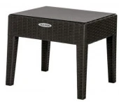 Стол квадратный RATTAN 95х95см Ola Dom (коричневый) - КОЛОРЛОН ВТД Новосибирск