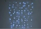 Гирлянда электрическая Занавес 1.2мх1.6м 96LED 8режимов, холодный белый арт.59031-0517 Код265769 - КОЛОРЛОН ВТД Новосибирск