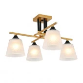 ***Люстра Escada 2128/4P E27*40W Champagne gold/Black - КОЛОРЛОН ВТД Новосибирск