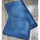 Набор ковриков для в/к Versace 60х100+50х60 blue - КОЛОРЛОН ВТД Новосибирск