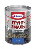 Грунт-эмаль '3 в 1' по ржавчине синий Диола 0.8кг/жест. банка - КОЛОРЛОН ВТД Новосибирск