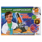 261105  ИГРУШКА ОПЫТЫ "ИГРАЕМ ВМЕСТЕ": Микроскоп, увеличение 300 раз в русс. кор. в кор.36шт - КОЛОРЛОН ВТД Новосибирск