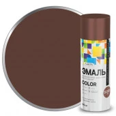 Эмаль аэрозольная Лакра Color универсальная  Шоколадно-коричневый 142 - КОЛОРЛОН ВТД Новосибирск