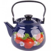 Чайник 3,5л м/ручка декор синий (10) 42115-133/6 КЕР   010631 - КОЛОРЛОН ВТД Новосибирск