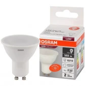 Лампа LEDVANCE LED 7 Вт GU10 4000К 560Лм спот 220 В (замена 60Вт) OSRAM - КОЛОРЛОН ВТД Новосибирск