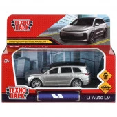 414561 Машина металл li auto l9 10,5 cm, двери, инерц, светло-серый, кор. Технопарк в кор.2*36шт - КОЛОРЛОН ВТД Новосибирск