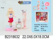 2318632 Игровой набор "Зоомагазин" с аксессуарами, кукла 15 см, в/к 22*6*18 см - КОЛОРЛОН ВТД Новосибирск