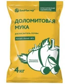 Доломитовая мука, БиоМастер 4кг - КОЛОРЛОН ВТД Новосибирск
