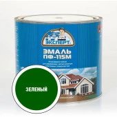 ЭКСПЕРТ Эмаль ПФ-115 глянц зеленая RAL 6005 (1,8кг; 6шт) - КОЛОРЛОН ВТД Новосибирск