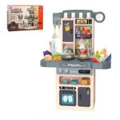 JB0213150 Игровой наб "Кухня",со свет.звук и эффект.холодного пара, цвет-серый, в/к 49,5*14,5*35 см - КОЛОРЛОН ВТД Новосибирск