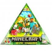 361244 По мотивам Minecraft. Игра-ходилка в треугольной коробке. 300х300х50мм. Умные игры 10шт - КОЛОРЛОН ВТД Новосибирск
