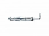 Анкер (дюбель) Молли W (с крюком) М4х32 (4 шт) - пакет Tech-Krep 112287 - КОЛОРЛОН ВТД Новосибирск
