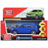 268488  Машина металл RENAULT KOLEOS, длина 12см, открыв. двери, инерц, синий, в кор. Технопарк в ко - КОЛОРЛОН ВТД Новосибирск