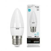 ***6W Led Gauss 33226 свеча E27 4100K Лампа - КОЛОРЛОН ВТД Новосибирск