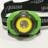 Фонарь налобный Gauss модель GFL303 4W 230lm 3xAAA LED - КОЛОРЛОН ВТД Новосибирск