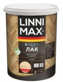 Лак акриловый LINNIMAX Аква Лак для паркета и полов GL глянцевый 2,5 л - КОЛОРЛОН ВТД Новосибирск