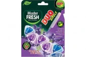 ***Master FRESH подвесной блок для унитаза DUO EFFECT 400 смываний 5в1 формула GOLD ЛАВАНДА, 1шт - КОЛОРЛОН ВТД Новосибирск
