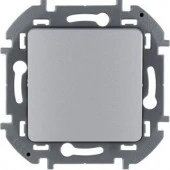 Legrand INSPIRIA Алюминий Выключатель 1кл. 673602 - КОЛОРЛОН ВТД Новосибирск