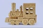 Украшение новогоднее Паровозик 4.5х8х12см микс арт.19031-0262 Код265801 - КОЛОРЛОН ВТД Новосибирск