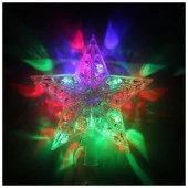 Серпантин  Гирлянда электрическая Верхушка Звезда, Стразы 20 LED цветных, 183-520 - КОЛОРЛОН ВТД Новосибирск