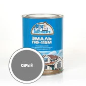 ЭКСПЕРТ Эмаль ПФ-115 глянц серая RAL 7005 (0,8кг; 6шт) - КОЛОРЛОН ВТД Новосибирск