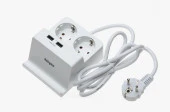 Navigator Удлинитель с USB (2с/з, 1,5м, ПВС3х1) NPE-USB03 - КОЛОРЛОН ВТД Новосибирск