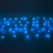 Гирлянда для улицы БАХРОМА ш5м* в40/60см 180 ламп LED, прозр. пров, 8 реж, Синий (возможность соедин - КОЛОРЛОН ВТД Новосибирск