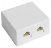 Компьютерная розетка 2ая Cat5е Dori 2393 - КОЛОРЛОН ВТД Новосибирск