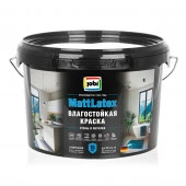 JOBI MATTLATEX Влагостойкая краска для стен и потолков -20С° (2,5л) База А - КОЛОРЛОН ВТД Новосибирск