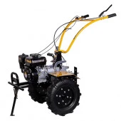 Denzel Мотоблок DPT-370X, 7 л.с., диск.сцеп, шир 90 см, глуб 35 см, фрез 3х4, ВОМ, передачи 3В/1Н - КОЛОРЛОН ВТД Новосибирск